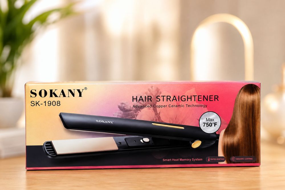 Plancha alisadora para cabello SOKANY sk-1908