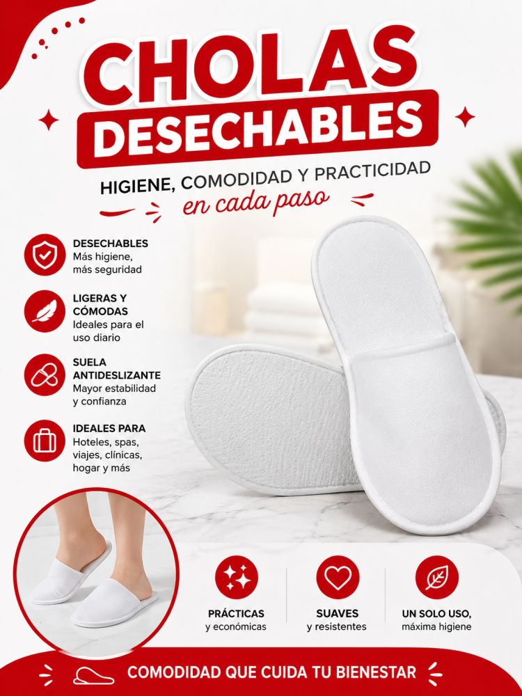 Cholas desechables