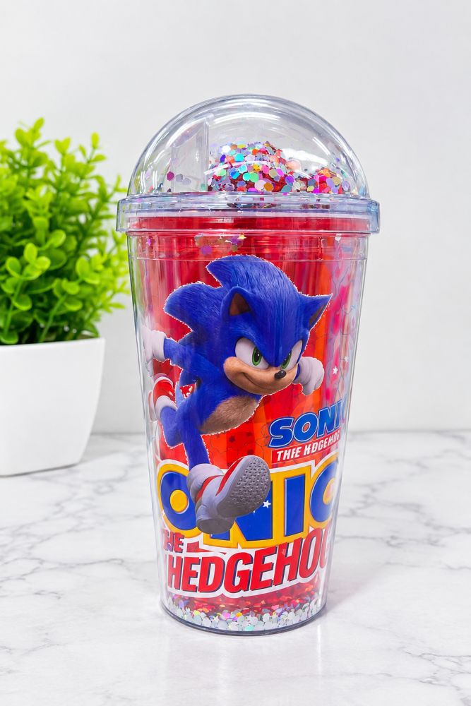 Vaso con tapa Sonic the Hedgehog