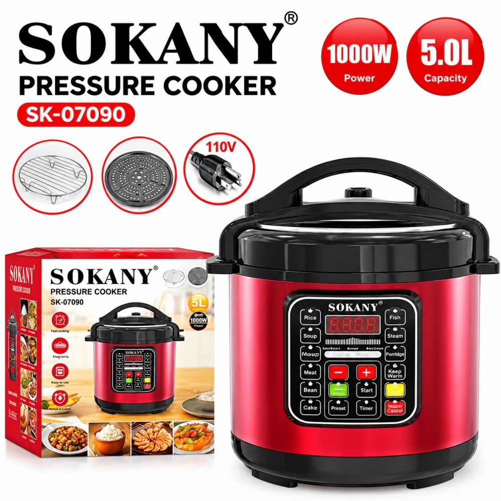 Olla a Multifuncional  eléctrica SOKANY SK-07090