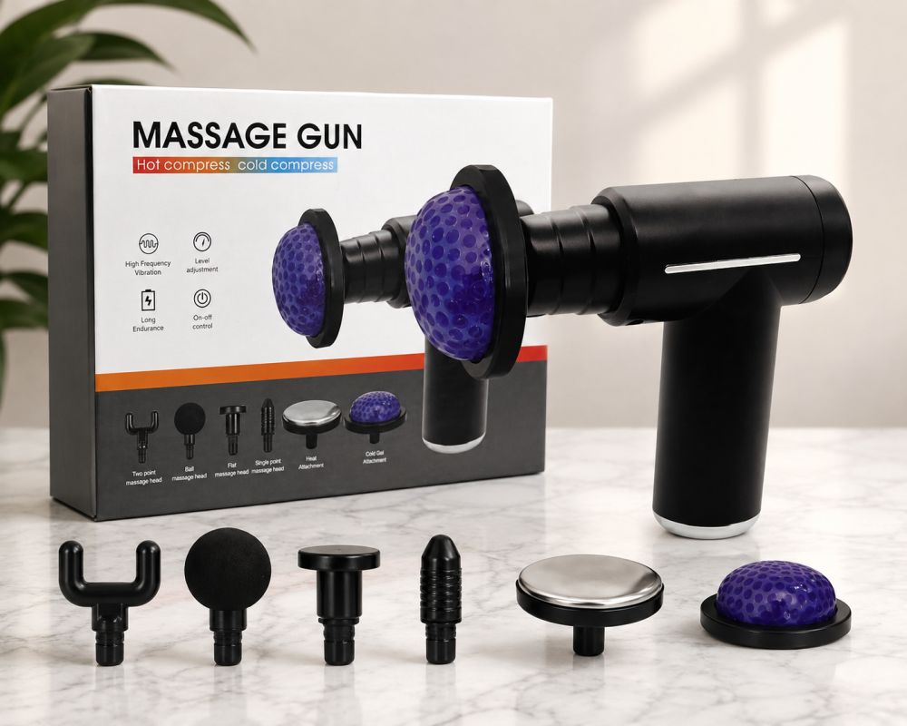 Pistola de  masajes frio y caliente
