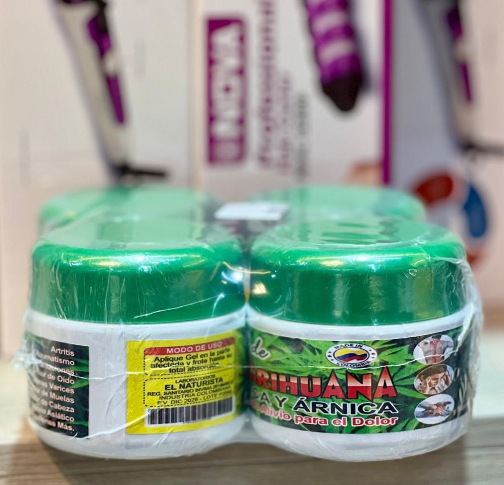 Gel Trihuana y Árnica0 x4