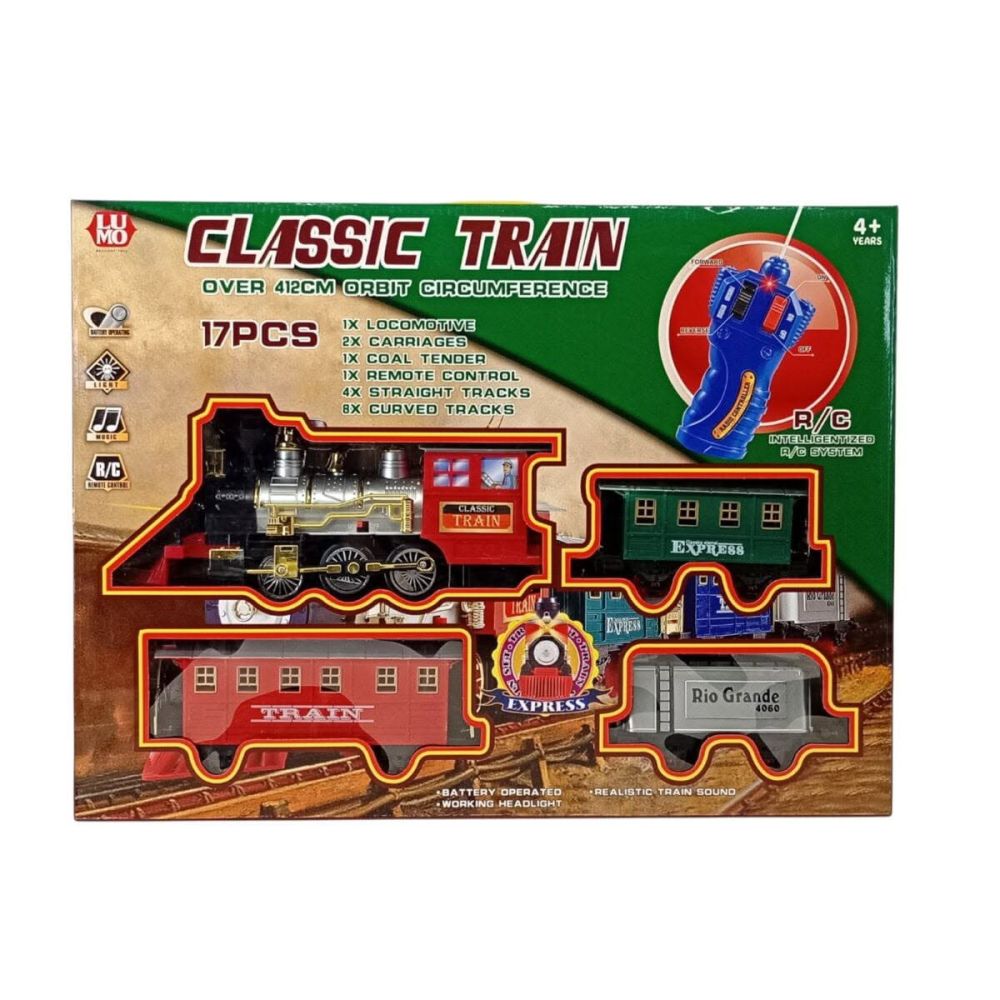 Tren clasico a control remoto 