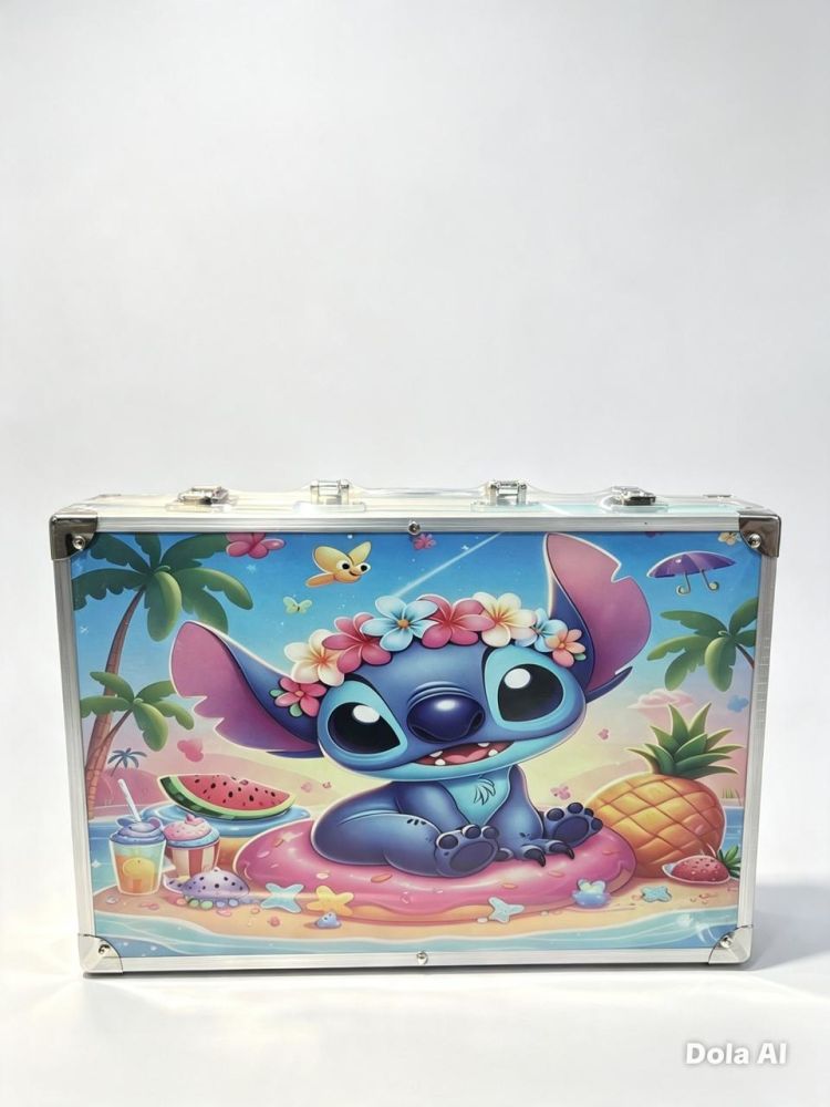 Maleta de arte de stitch