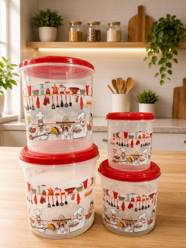 Set de recipientes organizadores de cocina