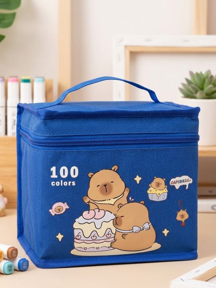 Set Marcadores 100 und Capibara Blue