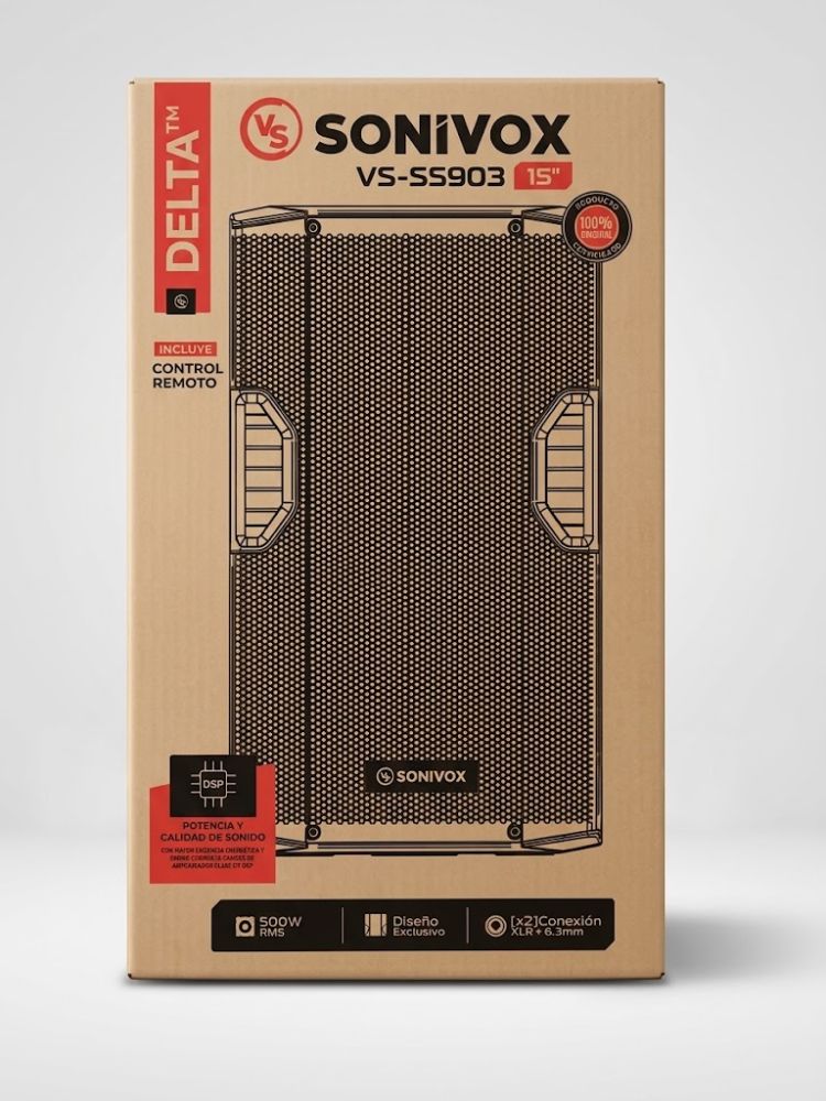 Parlante Delta 15 Pulgadas Sonivox