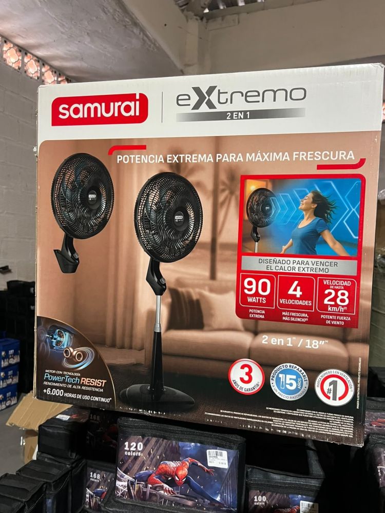 Ventilador eXtre... 2 en 1 Samurai