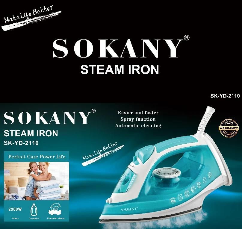 Plancha de vapor SOKANY SK-YD-2110