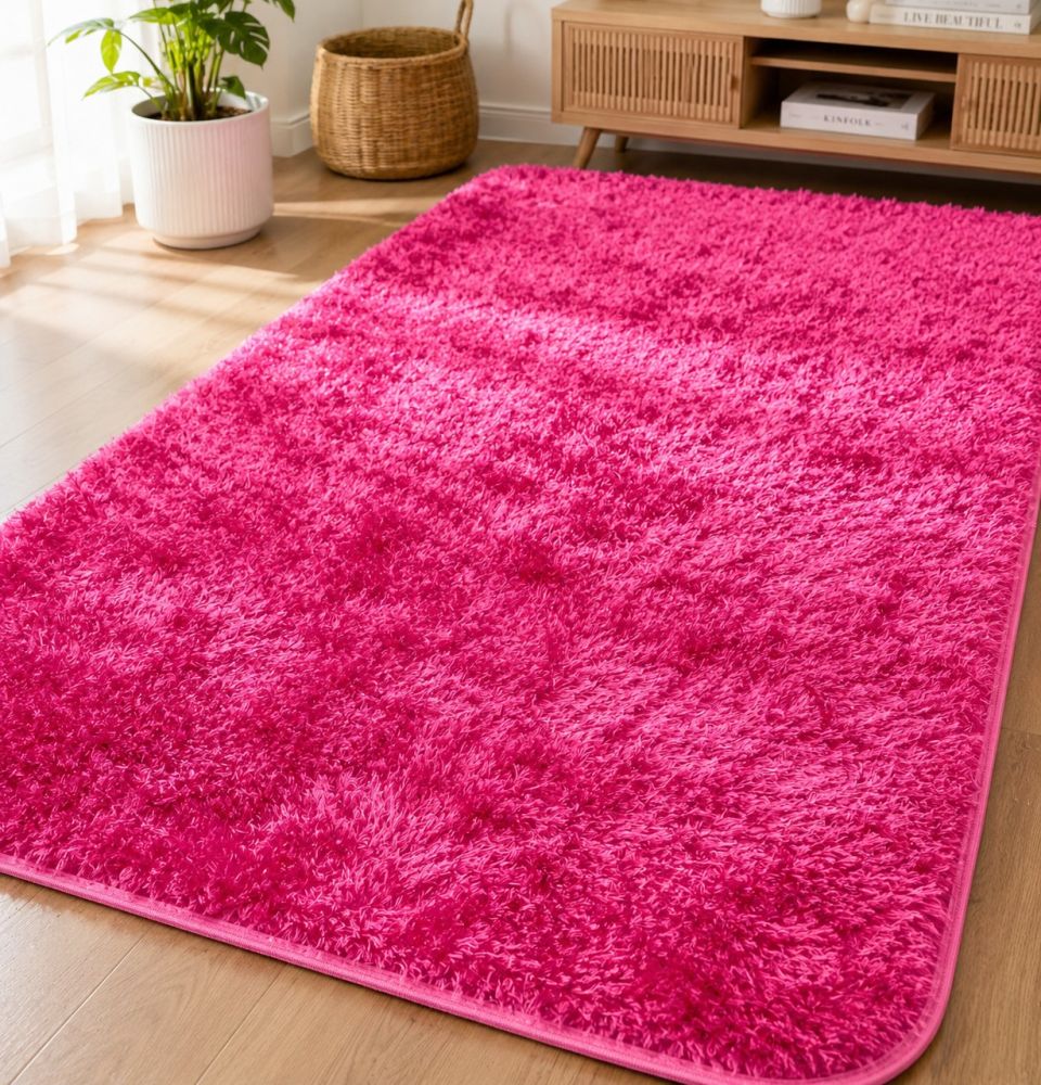 Alfombra de Peluche Futsia 