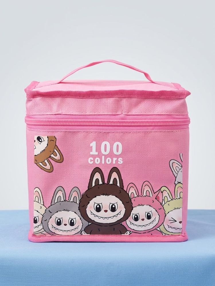 Set Marcadores 100 und Labubu Pink 