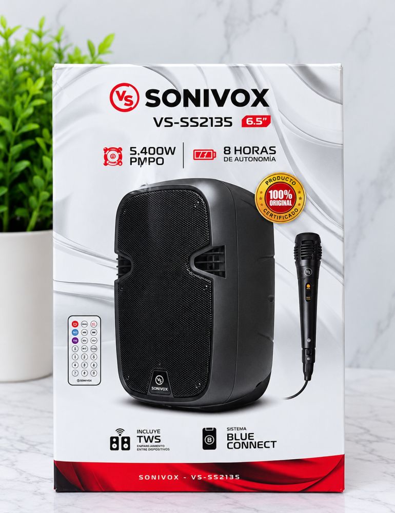 Bocina portátil Sonivox VS-SS2135