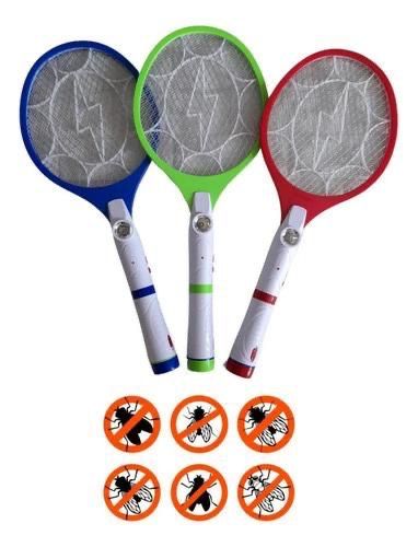 Raquetas eléctricas mata mosquitos, set de 3