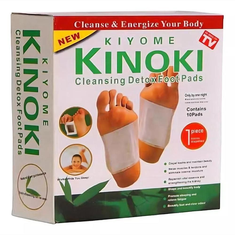Parches desintoxicantes para pies KINOKI KIYOME