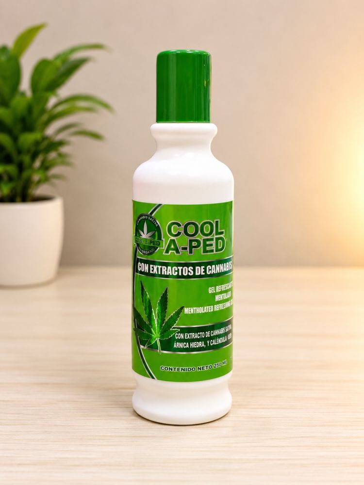 Gel refrescante mentolado cannabis COOL APED