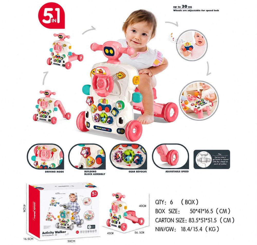 🚼💕 CAMINADOR INFANTIL 5 EN 1 💕