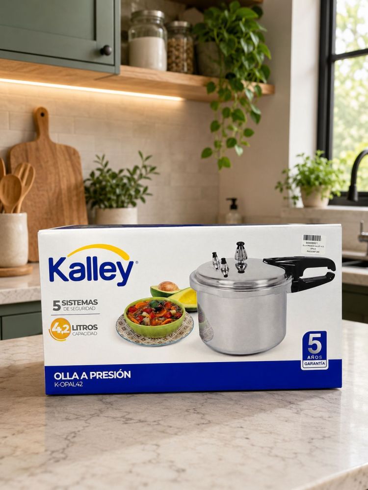   Olla a presión Kalley 4.2L 5 sis