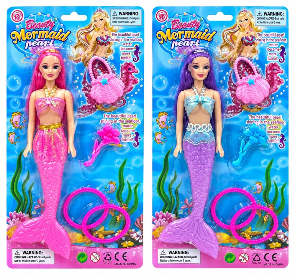 Muñeca Sirena Beauty Mermaid Pearl