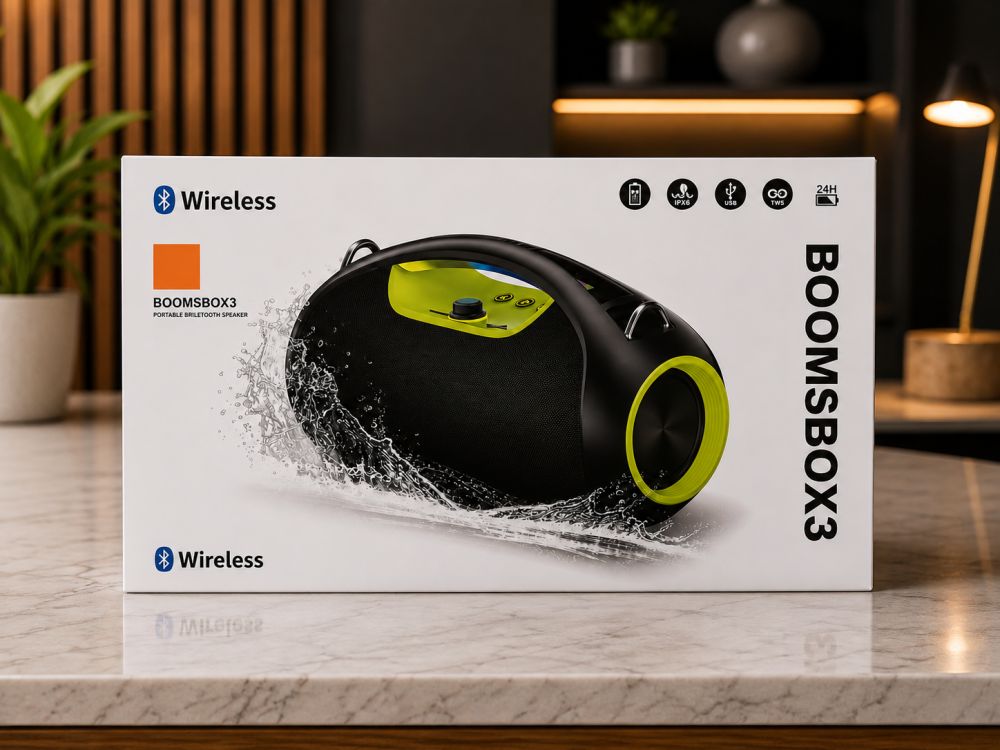 Parlante Bluetooth portátil BOOMSBOX3