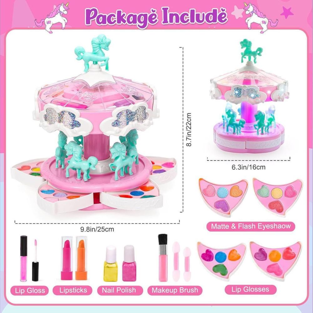 Set de Maquillaje Infantil Carrusel