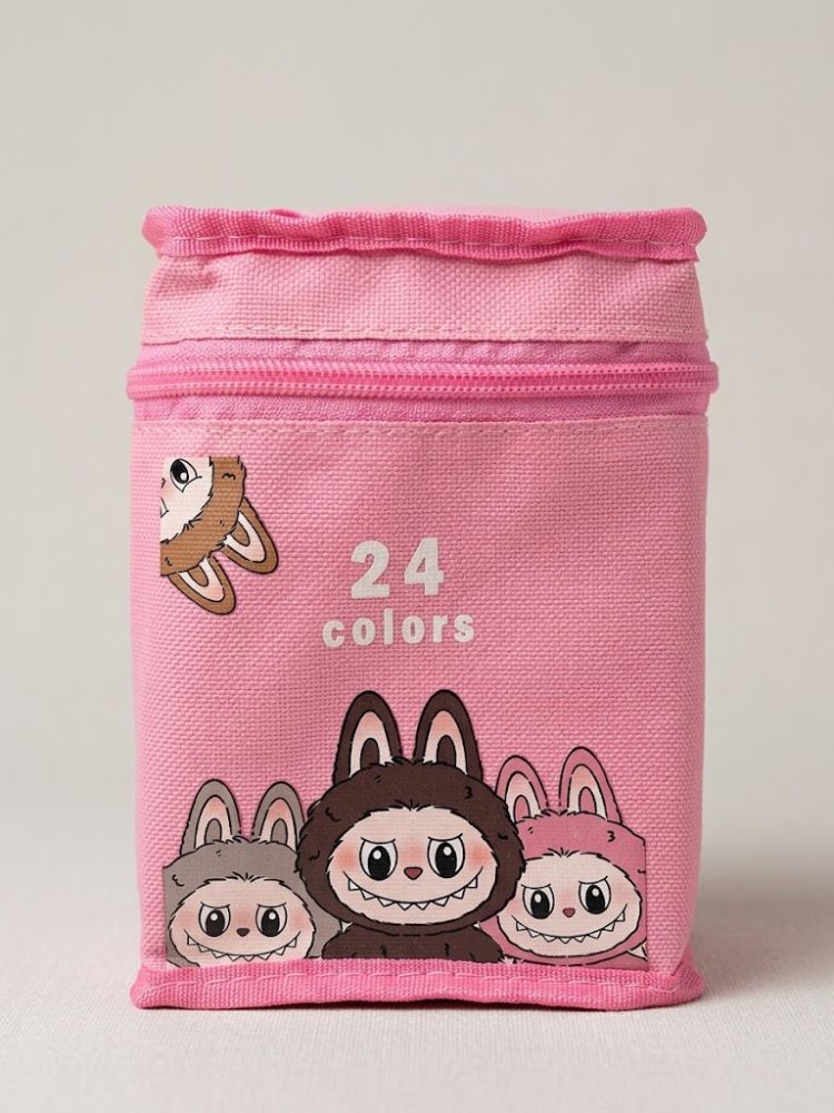 Set Marcadores 24 und Labubu Pink