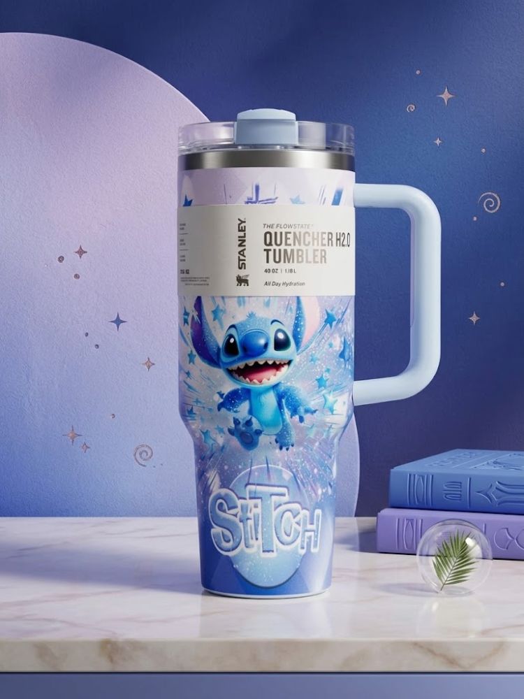 Termo térmico Quencher H2.0 FlowState 40 oz Stitch Stanley