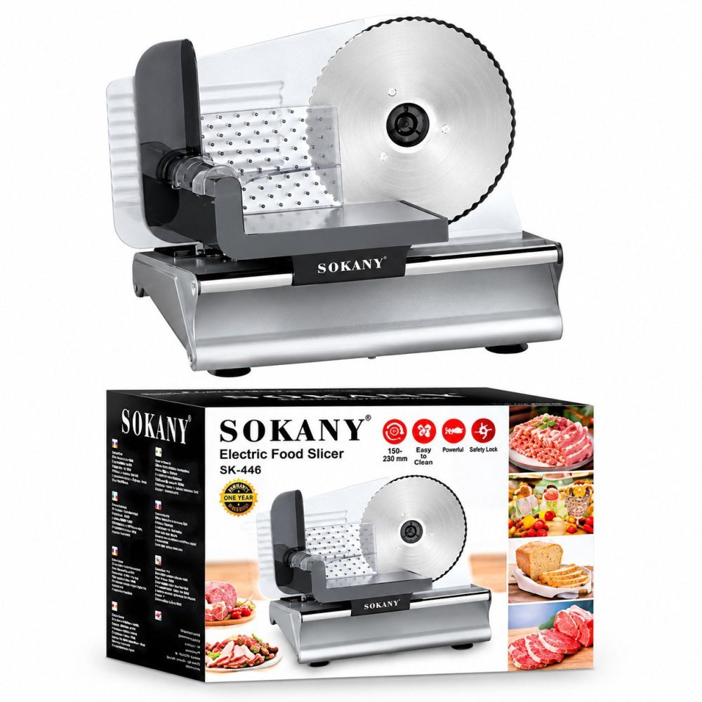 Rebanadora eléctrica de alimentos SOKANY