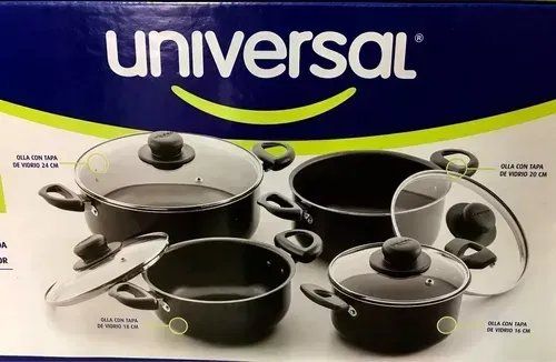 Batería de cocina Universal 8 piezas