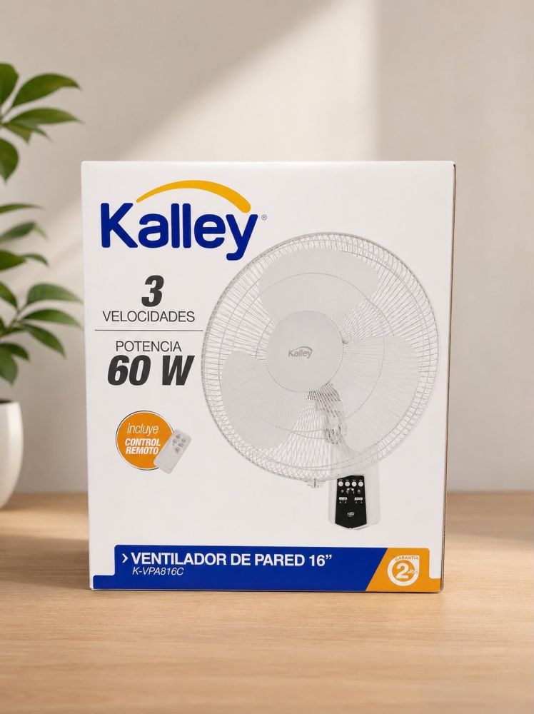 Ventilador de pared 16 pulgadas Kalley