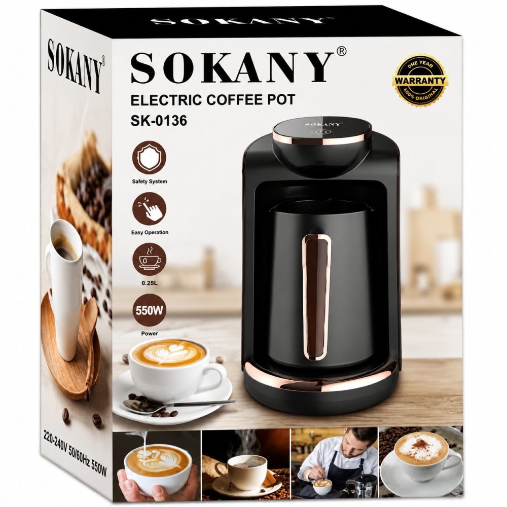 Cafetera eléctrica SOKANY