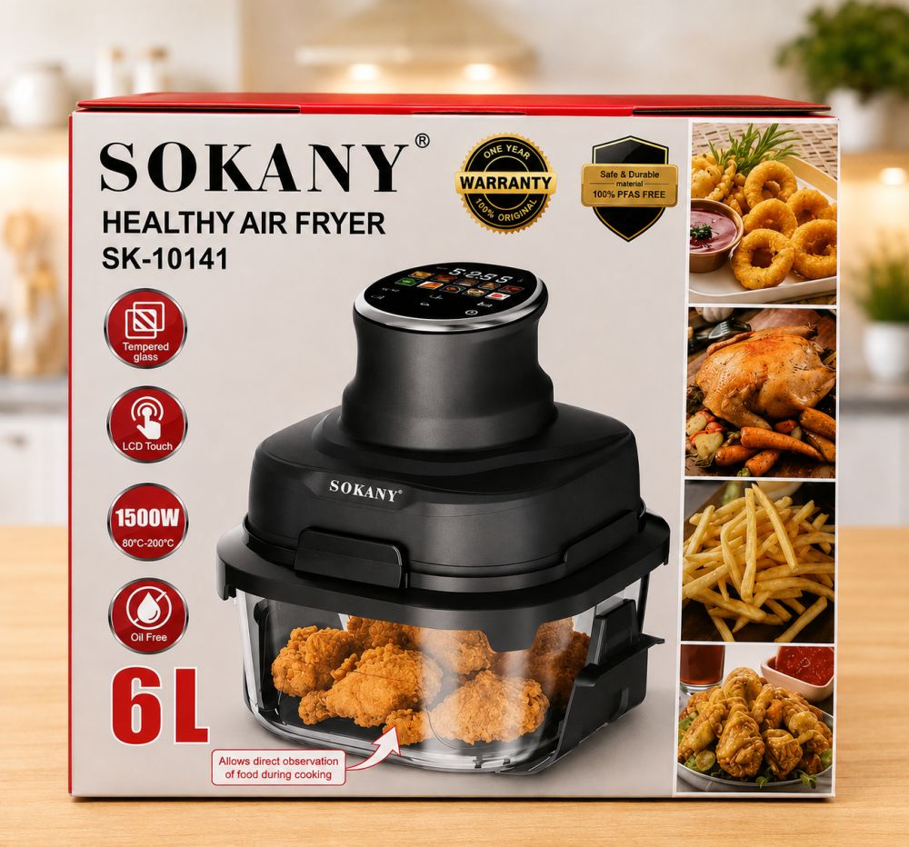 Freidora de aire SOKANY SK-10141