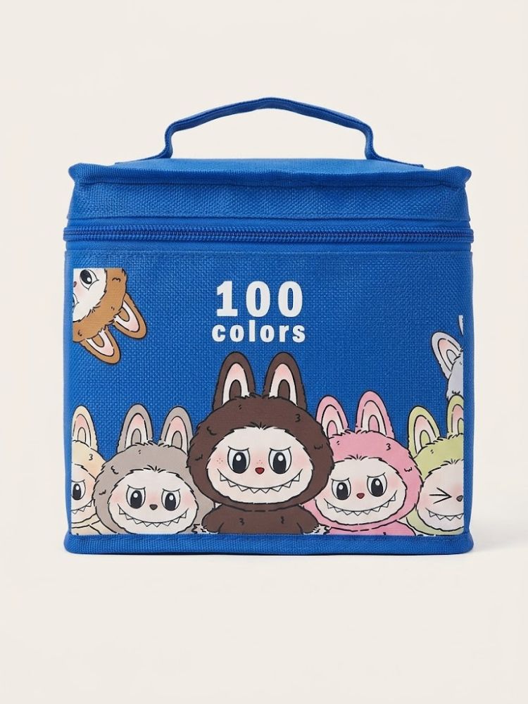 Set Marcadores 100 und Labubu Blue