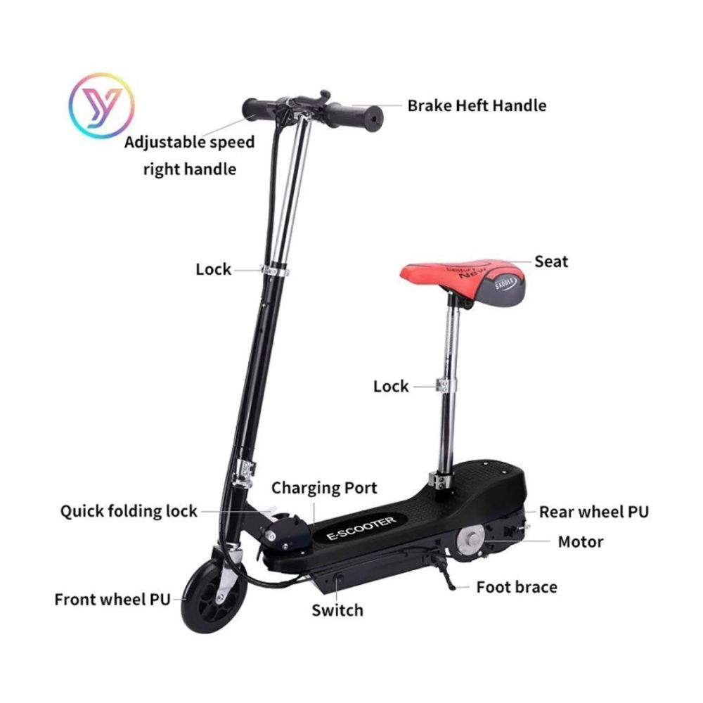 SCOOTER ELECTRICO CON SILLA