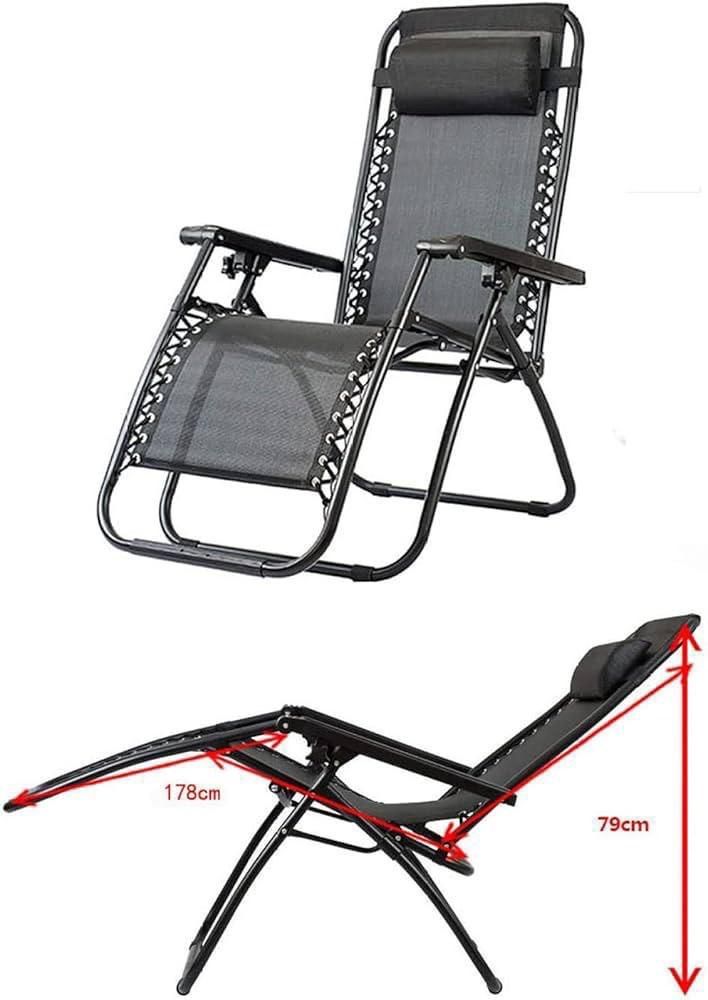 Silla reclinable de gravedad cero