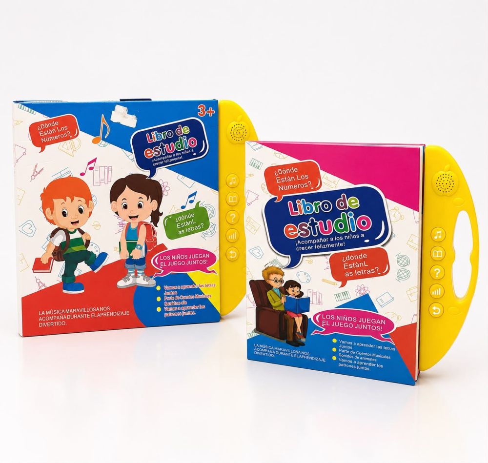 Libro de estudio interactivo español