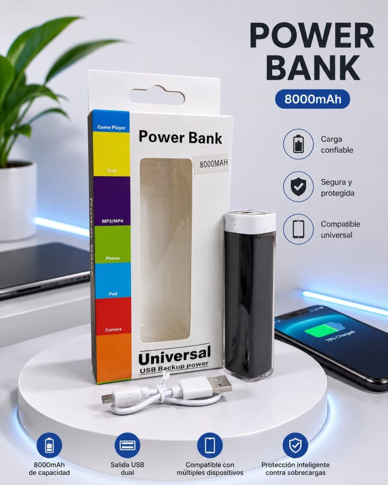 Power Bank 8000 mAh