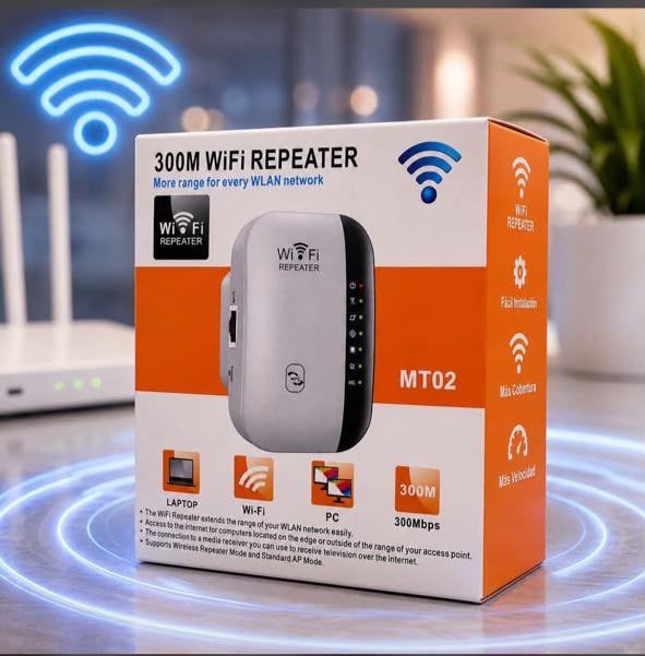 Repetidor WiFi 300 Mbps MT02