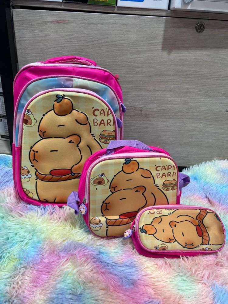 Mochila infantil de capibara