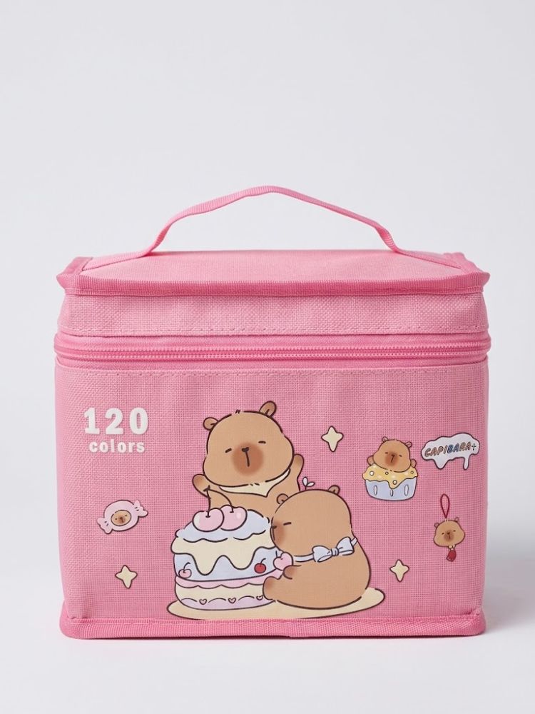 Set Marcadores 120 und Capibara Pink