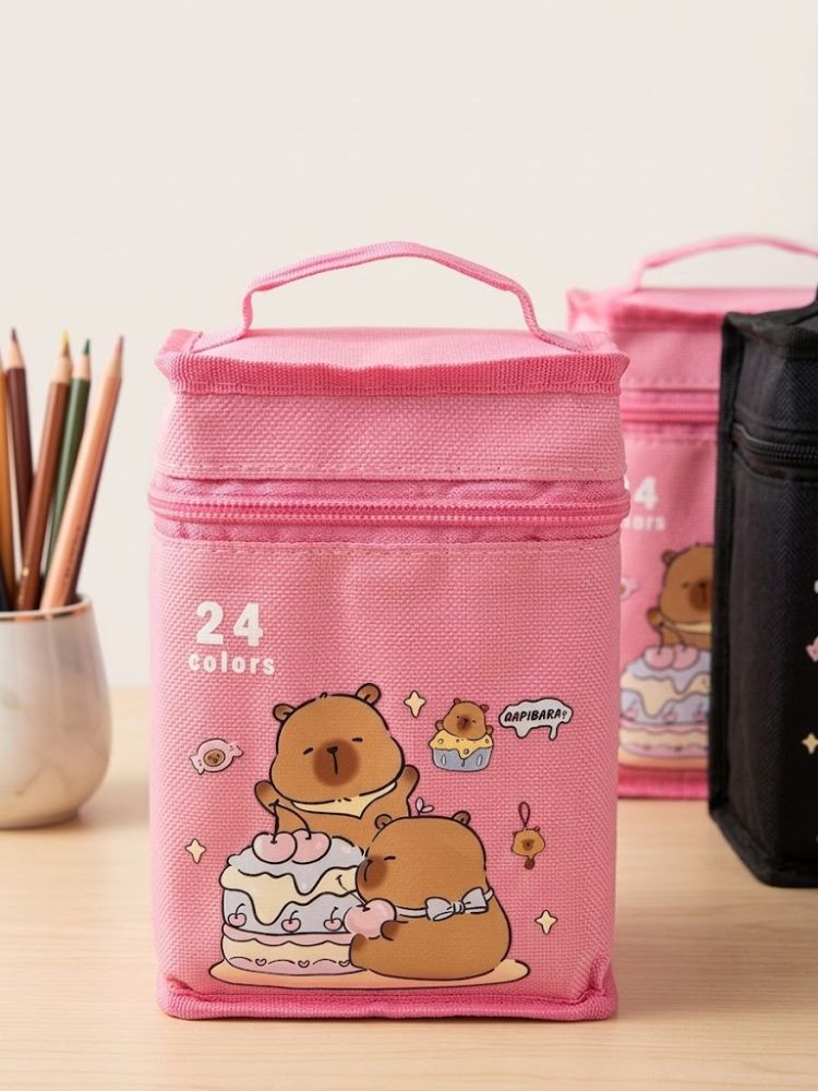 Set Marcadores 24 und Capibara Pink