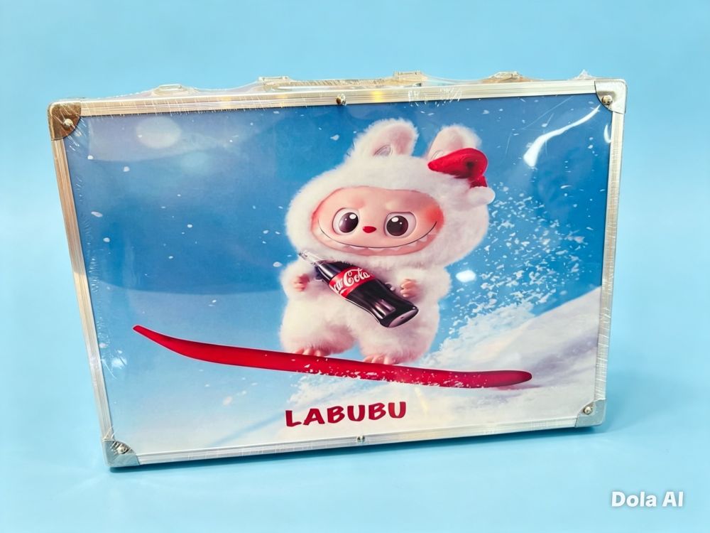 Set de arte de maleta Labubu