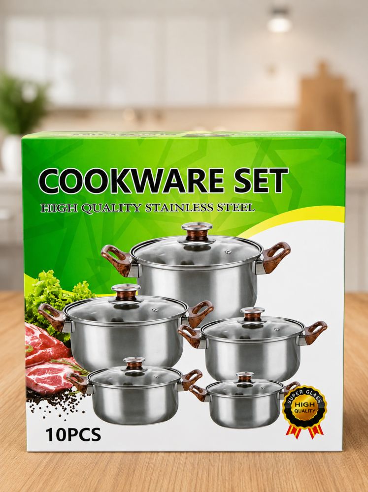 Set de ollas Cookmare 10 piezas