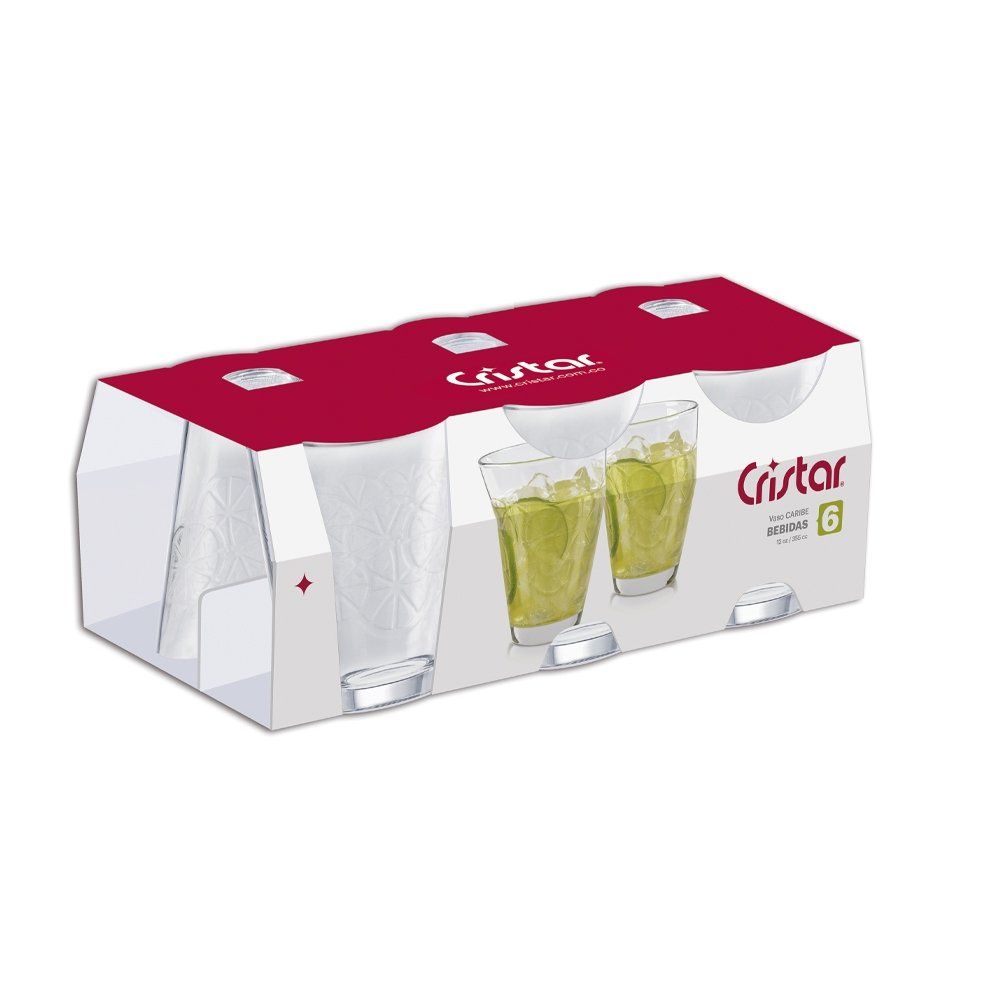 Vaso caribe Cristar 0683