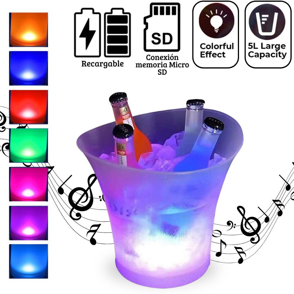 Hielera Parlante con Bluetooth 