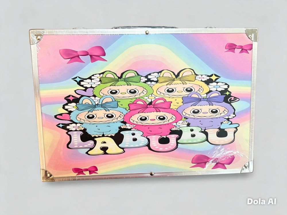 Set de arte de maleta Labubu