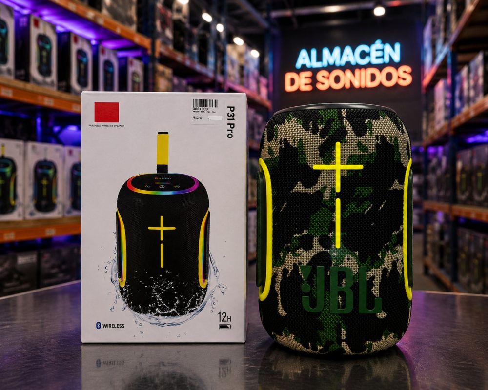 Bocina portátil inalámbrica P31 Pro JBL
